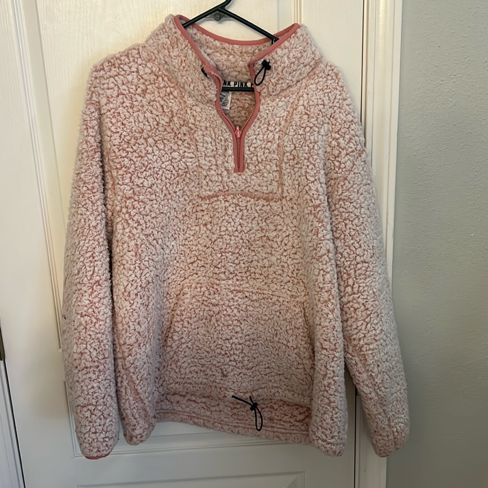 PINK Sherpa jacket